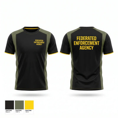 Federated Enforcement Agency Short Sleeve Performance Shirt - 1