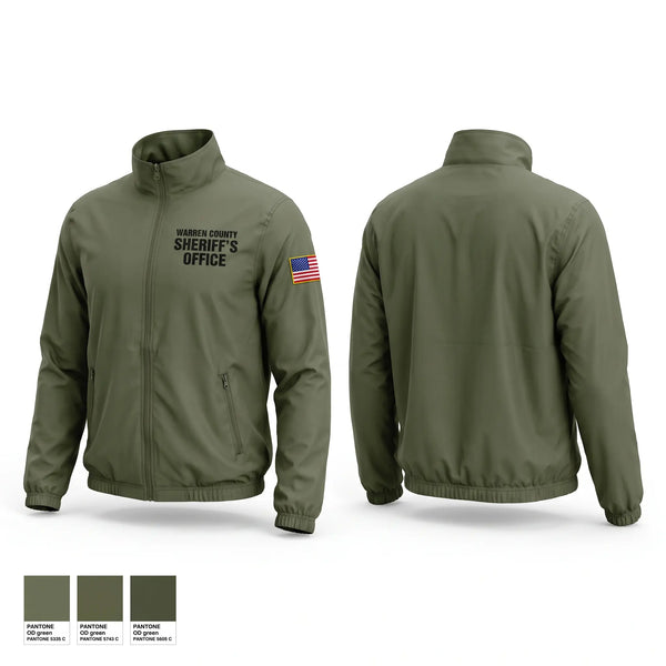 Windbreaker, Warren County Sheriff’s Office, Police, Teamtime, Team time, sublimation, custom sports apparel, team uniforms, spirit wear, spiritwear, sports uniforms, custom shirts, team store, custom team store, fundraiser sports, apparel fundraiser