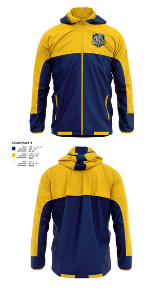 Windbreaker, Bladenboro Bulldogs, Women's Soccer, Teamtime, Team time, sublimation, custom sports apparel, team uniforms, spirit wear, spiritwear, sports uniforms, custom shirts, team store, custom team store, fundraiser sports, apparel fundraiser