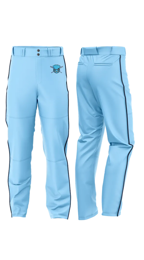 Baseball Pants, Blue Sox, Baseball, Teamtime, Team time, sublimation, custom sports apparel, team uniforms, spirit wear, spiritwear, sports uniforms, custom shirts, team store, custom team store, fundraiser sports, apparel fundraiser