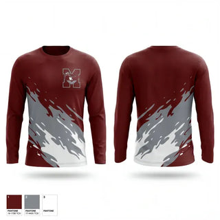 Long Sleeve Performance Shirt, Red Bud High School Track & Field, Track & Field, Teamtime, Team time, sublimation, custom sports apparel, team uniforms, spirit wear, spiritwear, sports uniforms, custom shirts, team store, custom team store, fundraiser sports, apparel fundraiser