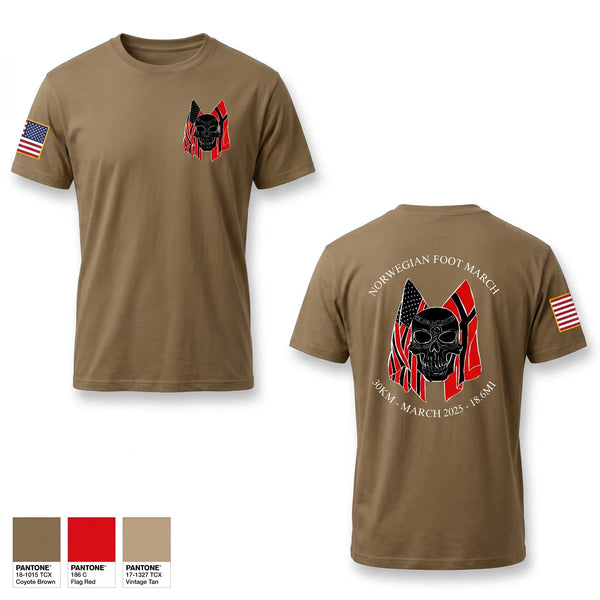 Old School Cotton Feel Shirt, Forged Gold Battalion, Army, Teamtime, Team time, sublimation, custom sports apparel, team uniforms, spirit wear, spiritwear, sports uniforms, custom shirts, team store, custom team store, fundraiser sports, apparel fundraiser