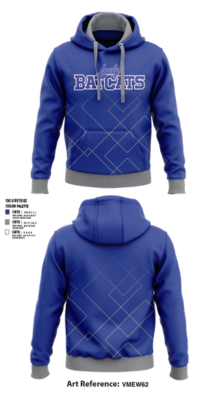 Hoodie, Lady BatCats, Softball, Teamtime, Team time, sublimation, custom sports apparel, team uniforms, spirit wear, spiritwear, sports uniforms, custom shirts, team store, custom team store, fundraiser sports, apparel fundraiser