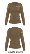 GHOST Women's Long Sleeve V-neck Shirt - 17