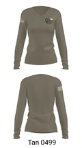Bulverde Spring Branch Fire EMS 60173577 Women's Long Sleeve V-neck Shirt - 11
