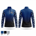 Jefferson Davis County High School Track & Field 533121 Quarter Zip Jacket - 1