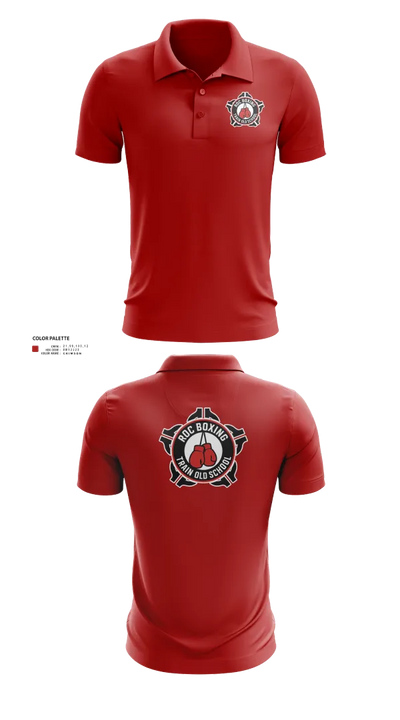 ROC Boxing 42913615 Short Sleeve Performance Polo - 22