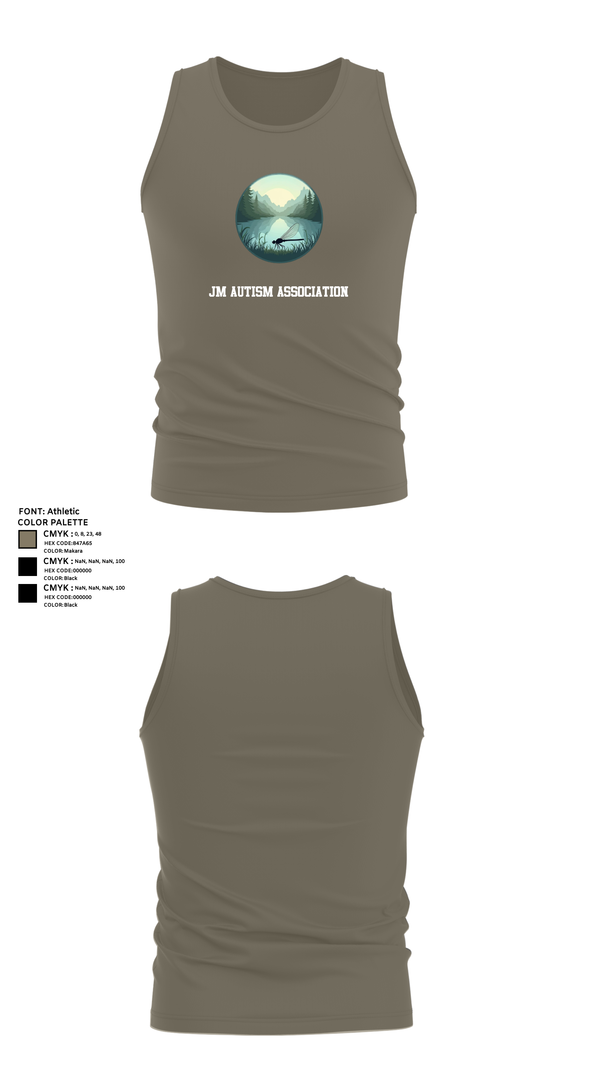 Tank Top, JM Autism association, , Teamtime, Team time, sublimation, custom sports apparel, team uniforms, spirit wear, spiritwear, sports uniforms, custom shirts, team store, custom team store, fundraiser sports, apparel fundraiser