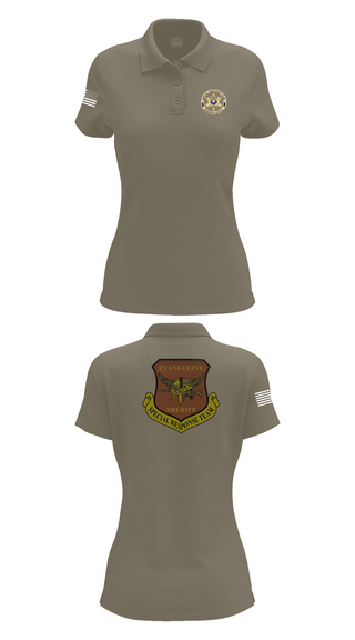 Womens Short Sleeve Performance Polo, Evangeline Parish Sheriffs Office S.R.T, Police, Teamtime, Team time, sublimation, custom sports apparel, team uniforms, spirit wear, spiritwear, sports uniforms, custom shirts, team store, custom team store, fundraiser sports, apparel fundraiser