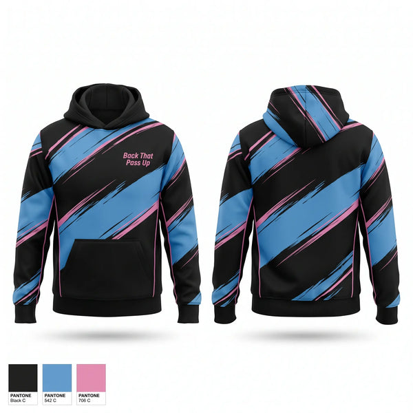 Hoodie, Back That Pass Up, Men's Volleyball, Teamtime, Team time, sublimation, custom sports apparel, team uniforms, spirit wear, spiritwear, sports uniforms, custom shirts, team store, custom team store, fundraiser sports, apparel fundraiser