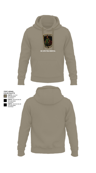 Hoodie, SCC 10th Field Hospital, , Teamtime, Team time, sublimation, custom sports apparel, team uniforms, spirit wear, spiritwear, sports uniforms, custom shirts, team store, custom team store, fundraiser sports, apparel fundraiser