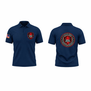 Short Sleeve Performance Polo, Pekin PD, Police, Teamtime, Team time, sublimation, custom sports apparel, team uniforms, spirit wear, spiritwear, sports uniforms, custom shirts, team store, custom team store, fundraiser sports, apparel fundraiser