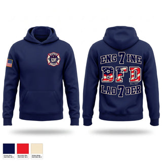 Hoodie, Bridgeton Fire C Shift, Fire Department, Teamtime, Team time, sublimation, custom sports apparel, team uniforms, spirit wear, spiritwear, sports uniforms, custom shirts, team store, custom team store, fundraiser sports, apparel fundraiser