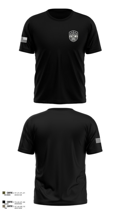 Bradenton PD Swat 16994731 Old School Cotton Feel Shirt - 100