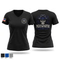 SAC Police Instructor Women's Short Sleeve V-neck Shirt - 1