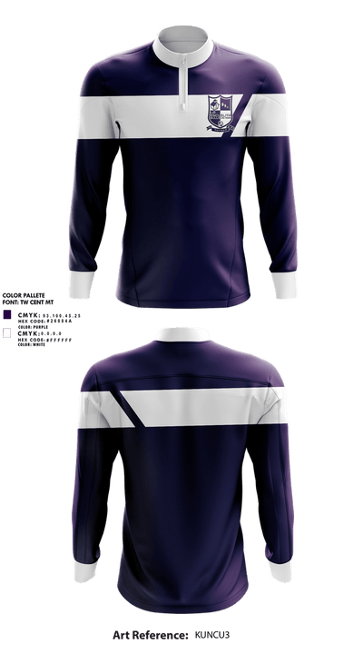 La Escuelita Henderson FC 66326521 Quarter Zip Jacket - 1