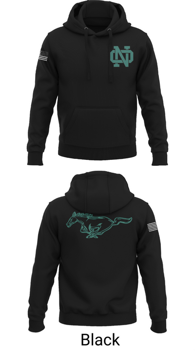 North Oldham Mustangs 77604898 Hoodie - 25