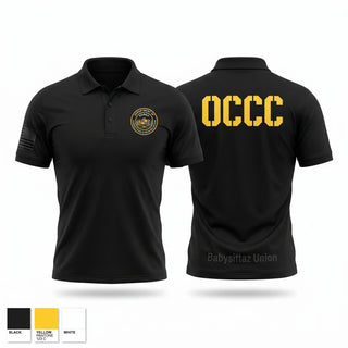 Short Sleeve Performance Polo, OCCC, Police, Teamtime, Team time, sublimation, custom sports apparel, team uniforms, spirit wear, spiritwear, sports uniforms, custom shirts, team store, custom team store, fundraiser sports, apparel fundraiser