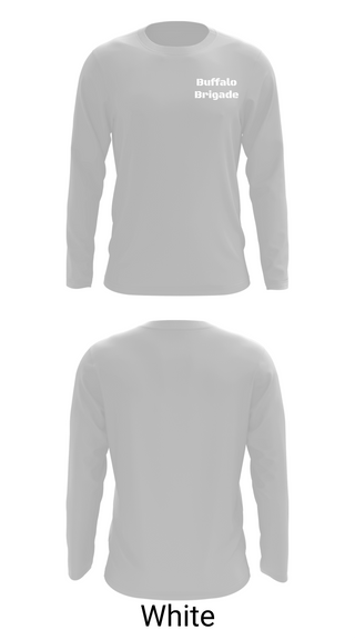 Long Sleeve Performance Shirt, Buffalo Brigade, Army, Teamtime, Team time, sublimation, custom sports apparel, team uniforms, spirit wear, spiritwear, sports uniforms, custom shirts, team store, custom team store, fundraiser sports, apparel fundraiser