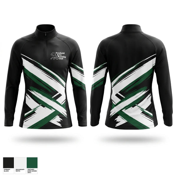 Quarter Zip Jacket, Freehold Running Club, Cross Country, Teamtime, Team time, sublimation, custom sports apparel, team uniforms, spirit wear, spiritwear, sports uniforms, custom shirts, team store, custom team store, fundraiser sports, apparel fundraiser