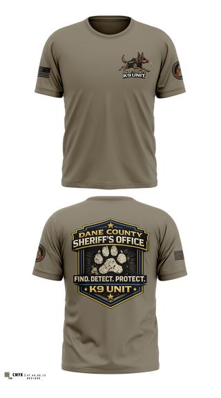 Old School Cotton Feel Shirt, Dane County K9, Police, Teamtime, Team time, sublimation, custom sports apparel, team uniforms, spirit wear, spiritwear, sports uniforms, custom shirts, team store, custom team store, fundraiser sports, apparel fundraiser