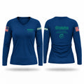 Alpha Medical Transportation Women's Long Sleeve V-neck Shirt - 1