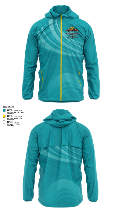 Las Cruces Aquatic Team Windbreaker - 3