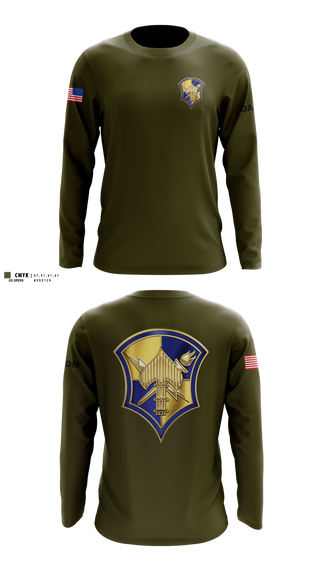 Long Sleeve Performance Shirt, AOSD, Army, Teamtime, Team time, sublimation, custom sports apparel, team uniforms, spirit wear, spiritwear, sports uniforms, custom shirts, team store, custom team store, fundraiser sports, apparel fundraiser
