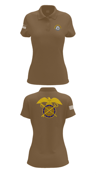 Womens Short Sleeve Performance Polo, Echo company 1-7 ADA, , Teamtime, Team time, sublimation, custom sports apparel, team uniforms, spirit wear, spiritwear, sports uniforms, custom shirts, team store, custom team store, fundraiser sports, apparel fundraiser