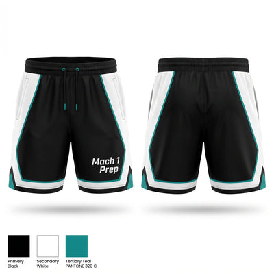 Mach 1 Prep Athletic Shorts With Pockets - 1