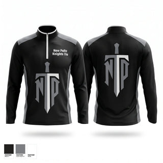 Quarter Zip Jacket, New Paltz Knights 11u, Baseball, Teamtime, Team time, sublimation, custom sports apparel, team uniforms, spirit wear, spiritwear, sports uniforms, custom shirts, team store, custom team store, fundraiser sports, apparel fundraiser