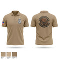 182nd Security Forces Squadron Short Sleeve Performance Polo - 1