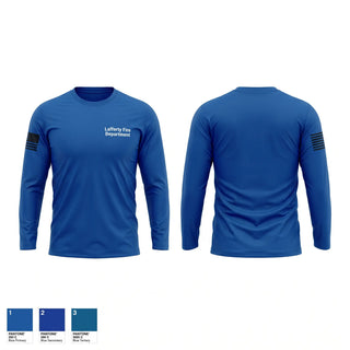 Long Sleeve Performance Shirt, Lafferty Fire Department, Fire Department, Teamtime, Team time, sublimation, custom sports apparel, team uniforms, spirit wear, spiritwear, sports uniforms, custom shirts, team store, custom team store, fundraiser sports, apparel fundraiser