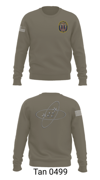 Crew Neck Sweatshirt, USS CARL M. LEVIN, Navy, Teamtime, Team time, sublimation, custom sports apparel, team uniforms, spirit wear, spiritwear, sports uniforms, custom shirts, team store, custom team store, fundraiser sports, apparel fundraiser