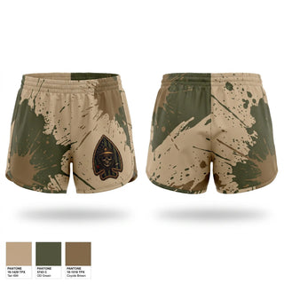 Womens Shorts, Broken Arrow Apollo, Army, Teamtime, Team time, sublimation, custom sports apparel, team uniforms, spirit wear, spiritwear, sports uniforms, custom shirts, team store, custom team store, fundraiser sports, apparel fundraiser