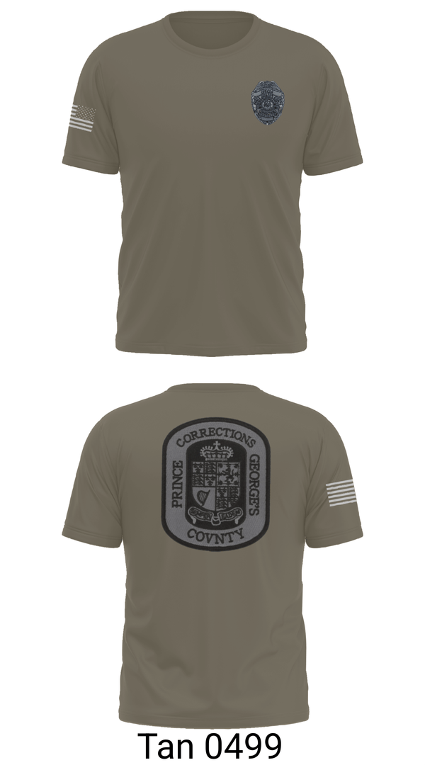 Short Sleeve Performance Shirt, Department of Corrections, Police, Teamtime, Team time, sublimation, custom sports apparel, team uniforms, spirit wear, spiritwear, sports uniforms, custom shirts, team store, custom team store, fundraiser sports, apparel fundraiser