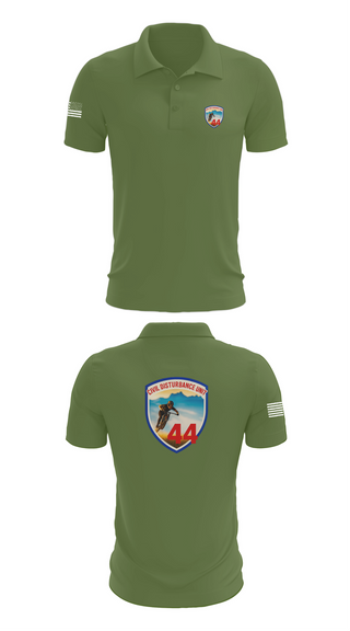 Short Sleeve Performance Polo, Civil Disturbance Unit, , Teamtime, Team time, sublimation, custom sports apparel, team uniforms, spirit wear, spiritwear, sports uniforms, custom shirts, team store, custom team store, fundraiser sports, apparel fundraiser