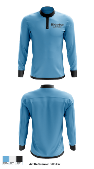 Quarter Zip Jacket, Wolverines, Baseball, Teamtime, Team time, sublimation, custom sports apparel, team uniforms, spirit wear, spiritwear, sports uniforms, custom shirts, team store, custom team store, fundraiser sports, apparel fundraiser