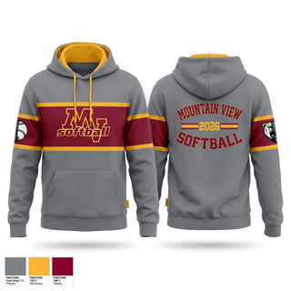 Hoodie, Mountain View Bruins, Softball, Teamtime, Team time, sublimation, custom sports apparel, team uniforms, spirit wear, spiritwear, sports uniforms, custom shirts, team store, custom team store, fundraiser sports, apparel fundraiser