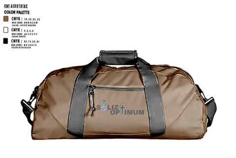 Duffle Bag, Soliz Optimum, , Teamtime, Team time, sublimation, custom sports apparel, team uniforms, spirit wear, spiritwear, sports uniforms, custom shirts, team store, custom team store, fundraiser sports, apparel fundraiser