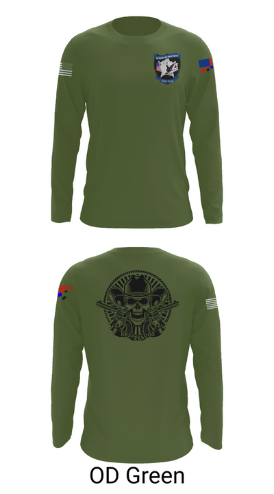 Desperados 24416506 Long Sleeve Performance Shirt 46