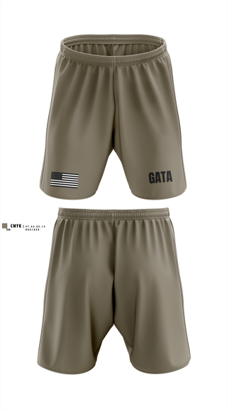 Athletic Shorts With Pockets, MRBN- A Co, Army, Teamtime, Team time, sublimation, custom sports apparel, team uniforms, spirit wear, spiritwear, sports uniforms, custom shirts, team store, custom team store, fundraiser sports, apparel fundraiser