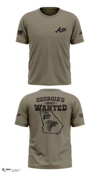 Old School Cotton Feel Shirt, A-Co 1-171, National Guard, Teamtime, Team time, sublimation, custom sports apparel, team uniforms, spirit wear, spiritwear, sports uniforms, custom shirts, team store, custom team store, fundraiser sports, apparel fundraiser