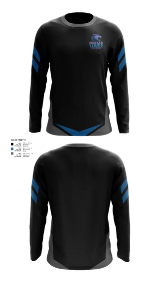 Long Sleeve Performance Shirt, Prime example dance team, , Teamtime, Team time, sublimation, custom sports apparel, team uniforms, spirit wear, spiritwear, sports uniforms, custom shirts, team store, custom team store, fundraiser sports, apparel fundraiser