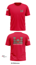 817th engineer sapper 48720796 Short Sleeve Performance Shirt - 53