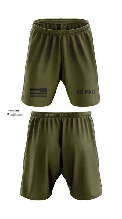 913th Maintenance Squadron 77885709 Athletic Shorts With Pockets - 22