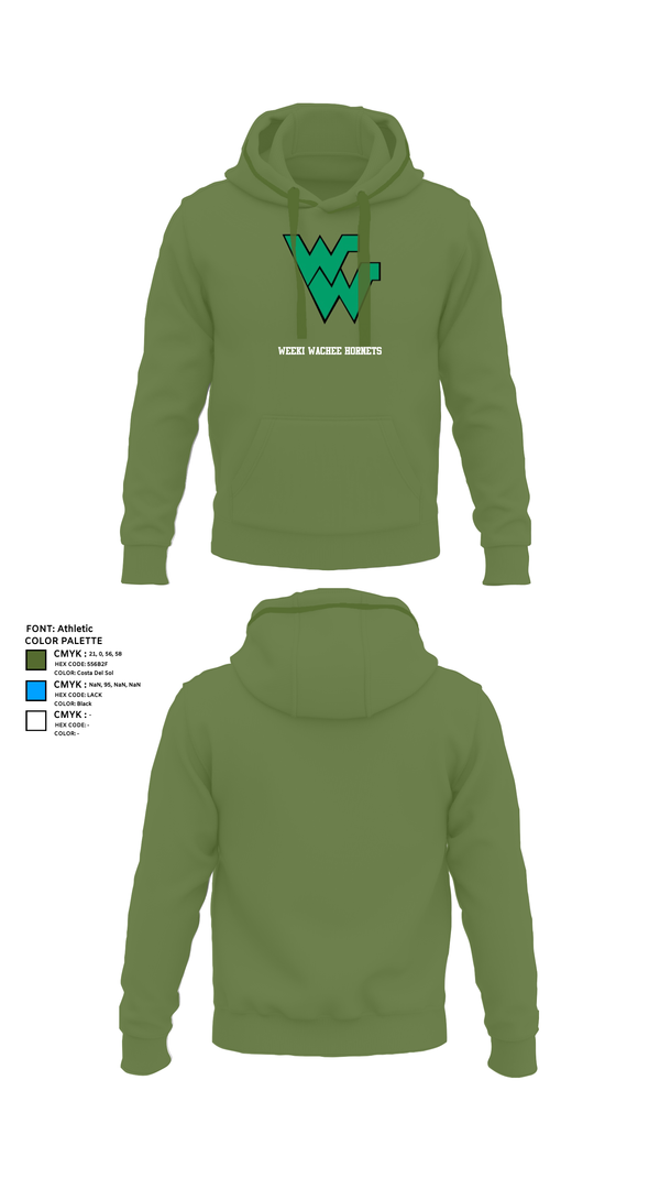 Hoodie, Weeki Wachee Hornets, Women's Soccer, Teamtime, Team time, sublimation, custom sports apparel, team uniforms, spirit wear, spiritwear, sports uniforms, custom shirts, team store, custom team store, fundraiser sports, apparel fundraiser
