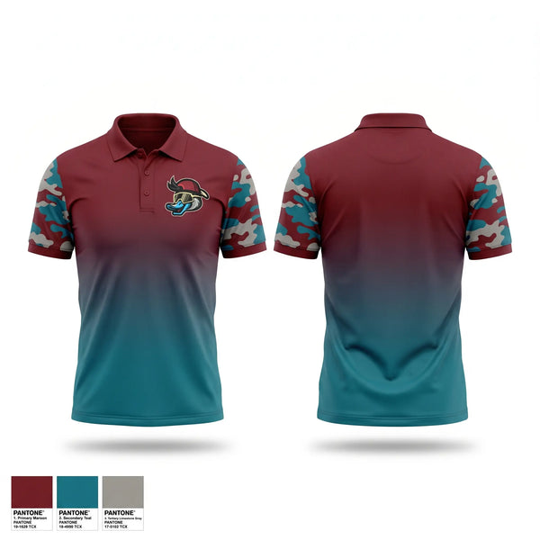 Short Sleeve Performance Polo, hotshots, Baseball, Teamtime, Team time, sublimation, custom sports apparel, team uniforms, spirit wear, spiritwear, sports uniforms, custom shirts, team store, custom team store, fundraiser sports, apparel fundraiser