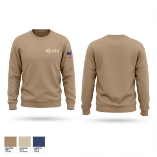 Crew Neck Sweatshirt, Njrotc, Navy, Teamtime, Team time, sublimation, custom sports apparel, team uniforms, spirit wear, spiritwear, sports uniforms, custom shirts, team store, custom team store, fundraiser sports, apparel fundraiser