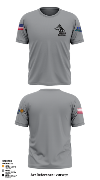 Old School Cotton Feel Shirt, Hounds, Baseball, Teamtime, Team time, sublimation, custom sports apparel, team uniforms, spirit wear, spiritwear, sports uniforms, custom shirts, team store, custom team store, fundraiser sports, apparel fundraiser